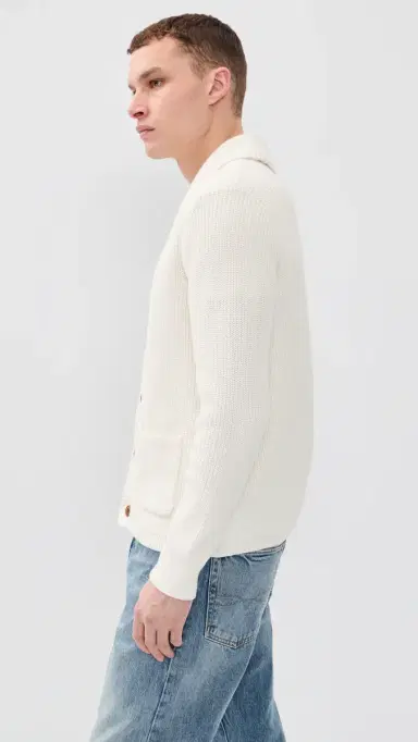 Polo Ralph Lauren Original Label Chunky Shawl Cardigan Sweater Nevis | Thumbnail 4 Polo Ralph Lauren Original Label Chunky Shawl Cardigan Sweater Nevis | Thumbnail 4