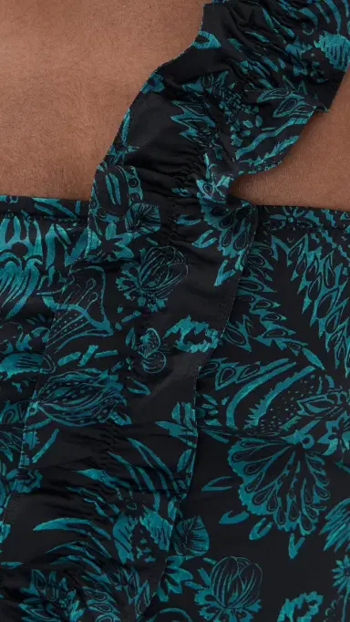 Ulla Johnson Capri One houlder Maillot wimsuit Eclipse Flora | Thumbnail 6 Ulla Johnson Capri One houlder Maillot wimsuit Eclipse Flora | Thumbnail 6
