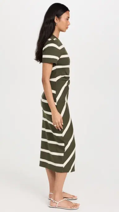 TANYA TAYLOR Short Sleeve Striped Cody Dress | Thumbnail 4 TANYA TAYLOR Short Sleeve Striped Cody Dress | Thumbnail 4