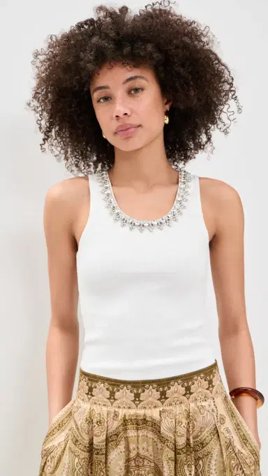 Zimmermann Embellished Tank | Thumbnail 2 Zimmermann Embellished Tank | Thumbnail 2