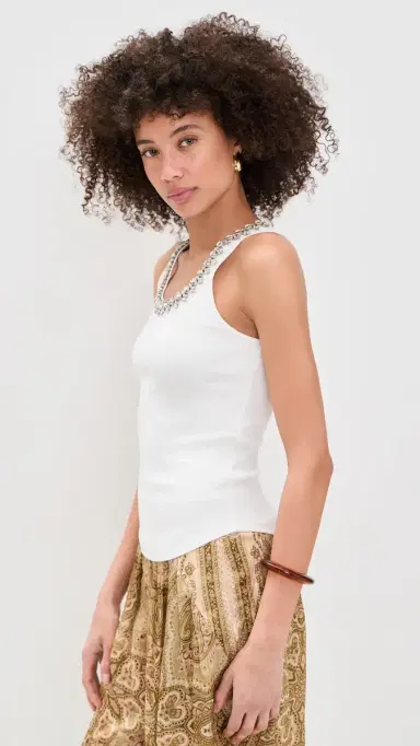 Zimmermann Embellished Tank | Thumbnail 4 Zimmermann Embellished Tank | Thumbnail 4