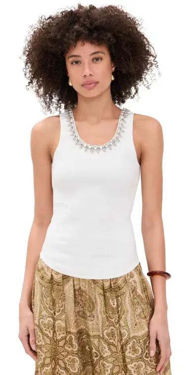 Zimmermann Embellished Tank | Thumbnail 1 Zimmermann Embellished Tank | Thumbnail 1