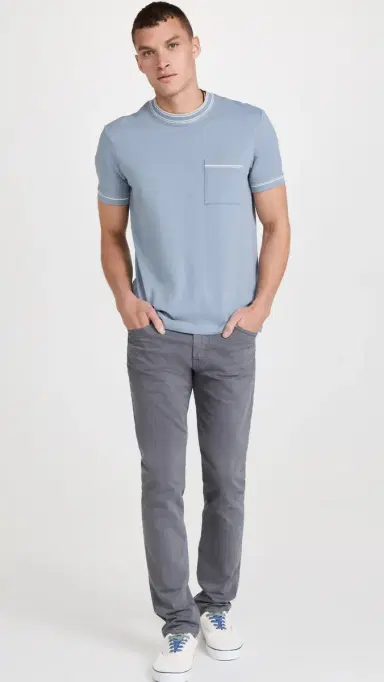 Ag Tellis Slim Straight Jeans Folkstone Grey | Thumbnail 5 Ag Tellis Slim Straight Jeans Folkstone Grey | Thumbnail 5
