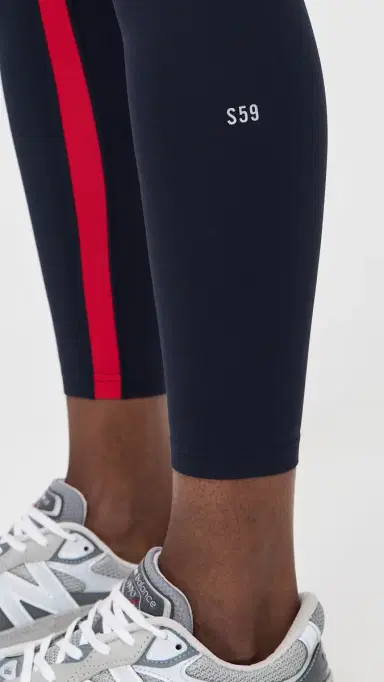 Splits59 Easton Rigor High Waist 7/8 Ankle eggings Indigo/White | Thumbnail 6 Splits59 Easton Rigor High Waist 7/8 Ankle eggings Indigo/White | Thumbnail 6