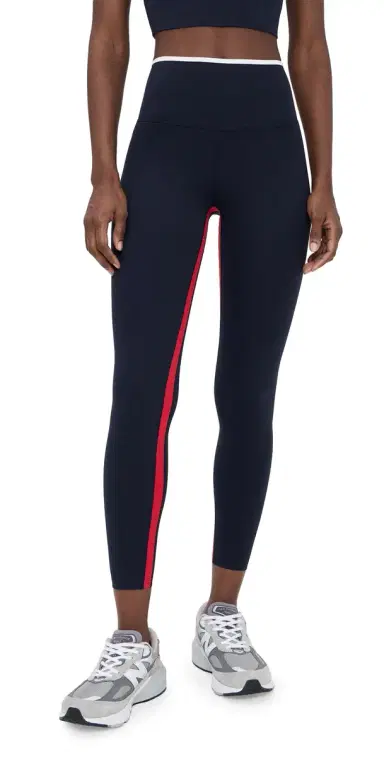 Splits59 Easton Rigor High Waist 7/8 Ankle eggings Indigo/White | Thumbnail 1 Splits59 Easton Rigor High Waist 7/8 Ankle eggings Indigo/White | Thumbnail 1
