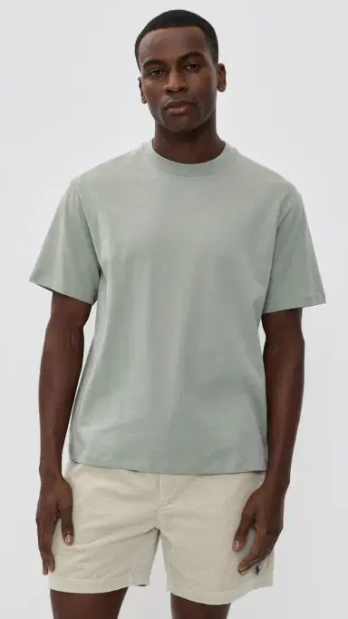 Beyond Yoga Softknit Cotton Tee Grey age | Thumbnail 2 Beyond Yoga Softknit Cotton Tee Grey age | Thumbnail 2