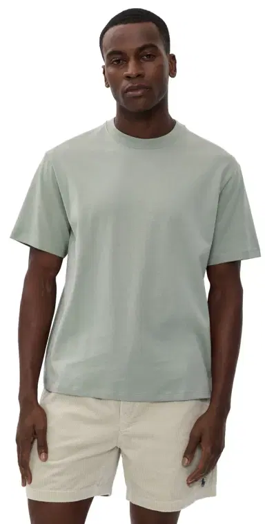 Beyond Yoga Softknit Cotton Tee Grey age | Thumbnail 1 Beyond Yoga Softknit Cotton Tee Grey age | Thumbnail 1