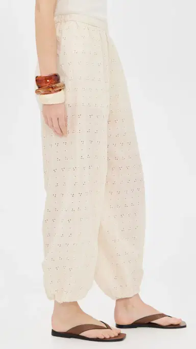 WAYF Jasmine Balloon Pants Beige | Thumbnail 4 WAYF Jasmine Balloon Pants Beige | Thumbnail 4