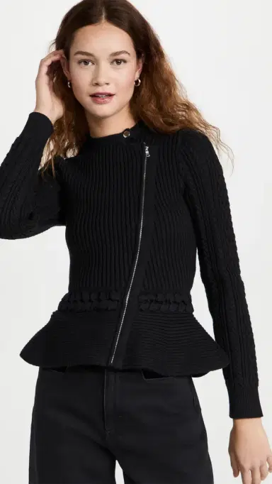 Simkhai Andi Cardigan Black S | Thumbnail 2 Simkhai Andi Cardigan Black S | Thumbnail 2