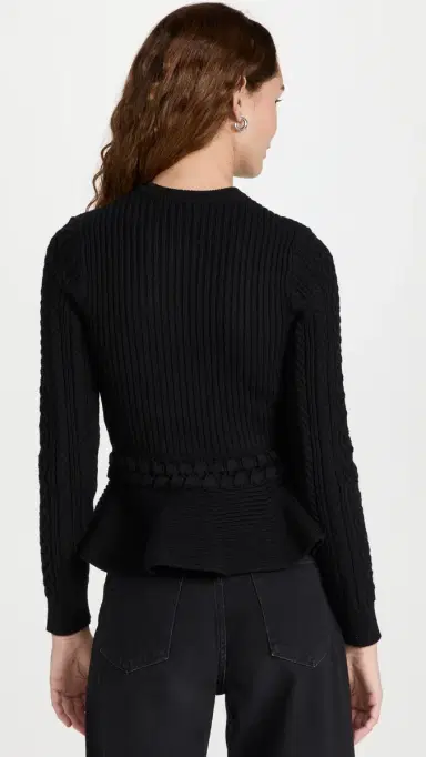 Simkhai Andi Cardigan Black S | Thumbnail 3 Simkhai Andi Cardigan Black S | Thumbnail 3
