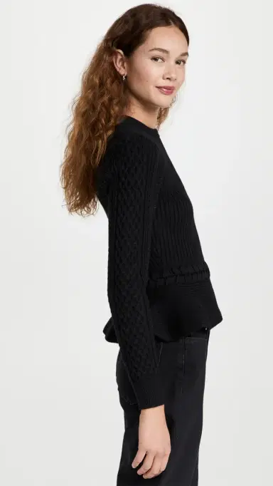 Simkhai Andi Cardigan Black S | Thumbnail 4 Simkhai Andi Cardigan Black S | Thumbnail 4