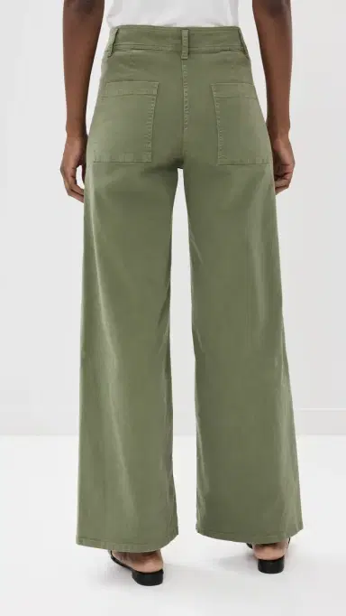 Nili Lotan Megan Twill Pants Camo | Thumbnail 3 Nili Lotan Megan Twill Pants Camo | Thumbnail 3