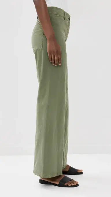 Nili Lotan Megan Twill Pants Camo | Thumbnail 4 Nili Lotan Megan Twill Pants Camo | Thumbnail 4