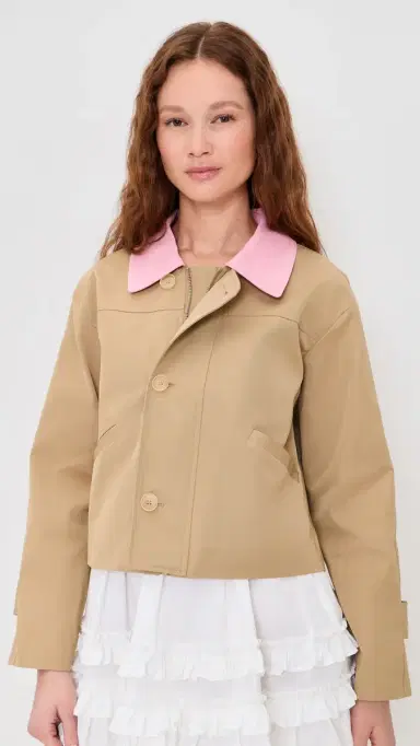 MAUDE CLUB Brooke Jacket Tan Pink | Thumbnail 2 MAUDE CLUB Brooke Jacket Tan Pink | Thumbnail 2