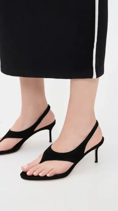 Veronica Beard Talon Sandals Black 6 | Thumbnail 3 Veronica Beard Talon Sandals Black 6 | Thumbnail 3