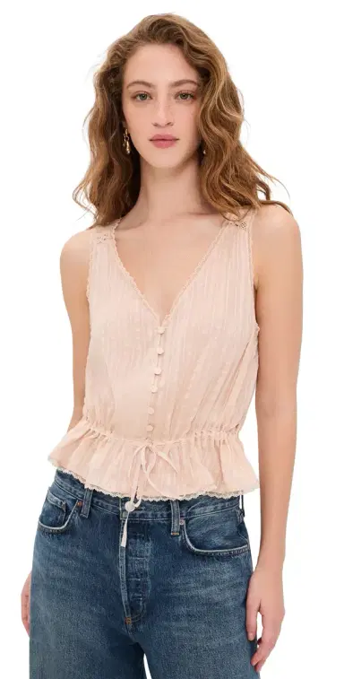 PAIGE Maiden Top Warm Cream | Thumbnail 1 PAIGE Maiden Top Warm Cream | Thumbnail 1