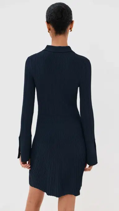 Veronica Beard Lauper Knit ini Dress Navy | Thumbnail 3 Veronica Beard Lauper Knit ini Dress Navy | Thumbnail 3