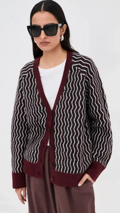 LE BOP Elle Oversized Cardigan Midnight L | Thumbnail 6 LE BOP Elle Oversized Cardigan Midnight L | Thumbnail 6