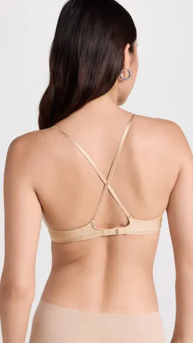 Only Hearts Second Skins Racer Back Bra Almond | Thumbnail 3 Only Hearts Second Skins Racer Back Bra Almond | Thumbnail 3