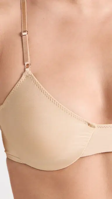 Only Hearts Second Skins Racer Back Bra Almond | Thumbnail 5 Only Hearts Second Skins Racer Back Bra Almond | Thumbnail 5