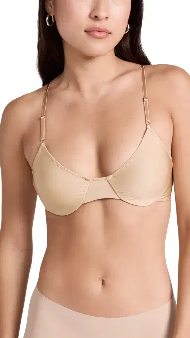 Only Hearts Second Skins Racer Back Bra Almond | Thumbnail 6 Only Hearts Second Skins Racer Back Bra Almond | Thumbnail 6