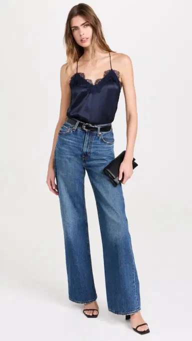 Cami NYC The Racer Top Navy M | Thumbnail 5 Cami NYC The Racer Top Navy M | Thumbnail 5