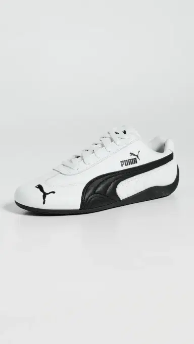 PUMA Speedcat Full Leather Sneakers Puma White-Puma Black | Thumbnail 2 PUMA Speedcat Full Leather Sneakers Puma White-Puma Black | Thumbnail 2
