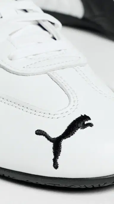 PUMA Speedcat Full Leather Sneakers Puma White-Puma Black | Thumbnail 6 PUMA Speedcat Full Leather Sneakers Puma White-Puma Black | Thumbnail 6