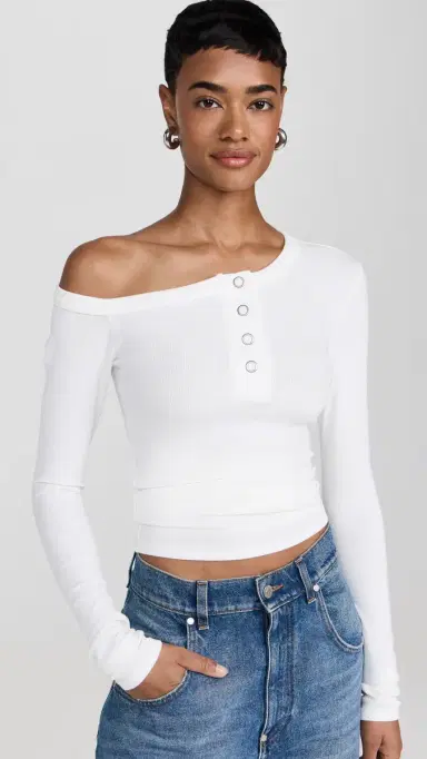 THE LINE BY K Harley Top White | Thumbnail 2 THE LINE BY K Harley Top White | Thumbnail 2