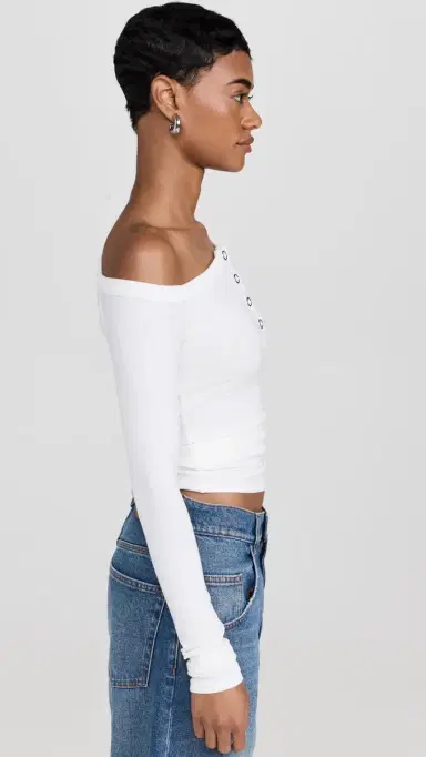 THE LINE BY K Harley Top White | Thumbnail 4 THE LINE BY K Harley Top White | Thumbnail 4