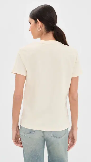 WARDROBE.NYC WARDROBE. NYC Classic T-Shirt Pearl | Thumbnail 3 WARDROBE.NYC WARDROBE. NYC Classic T-Shirt Pearl | Thumbnail 3