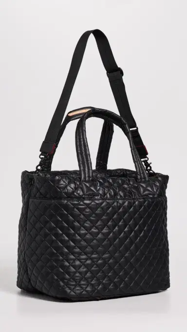 MZ Wallace Large Metro Deluxe Tote Bag Black One Size | Thumbnail 4 MZ Wallace Large Metro Deluxe Tote Bag Black One Size | Thumbnail 4
