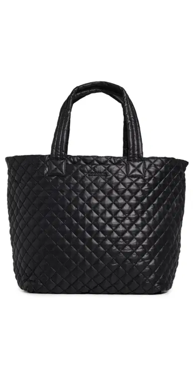 MZ Wallace Large Metro Deluxe Tote Bag Black One Size | Thumbnail 1 MZ Wallace Large Metro Deluxe Tote Bag Black One Size | Thumbnail 1