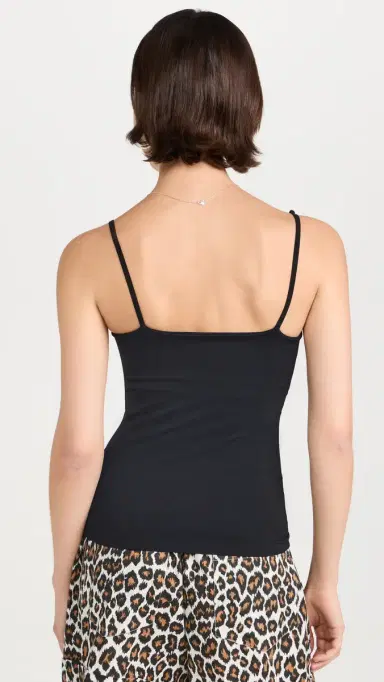 Free People Seamless V Neck Cami Black | Thumbnail 3 Free People Seamless V Neck Cami Black | Thumbnail 3