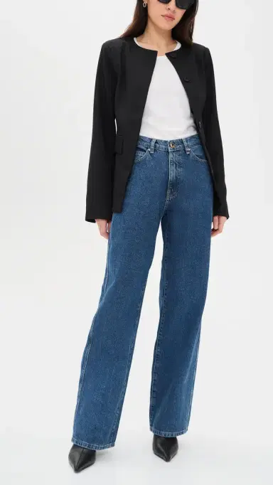 DL1961 Kaylen Soft Curve High Rise Jeans North Beach | Thumbnail 5 DL1961 Kaylen Soft Curve High Rise Jeans North Beach | Thumbnail 5