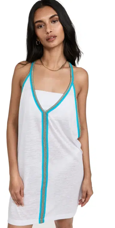 Pitusa Mini Sundress White | Thumbnail 1 Pitusa Mini Sundress White | Thumbnail 1