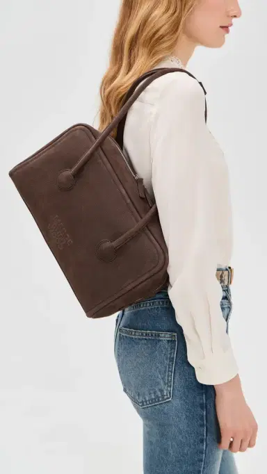 MARGESHERWOOD Soft Boston Bag Hush Nubuck One Size | Thumbnail 3 MARGESHERWOOD Soft Boston Bag Hush Nubuck One Size | Thumbnail 3