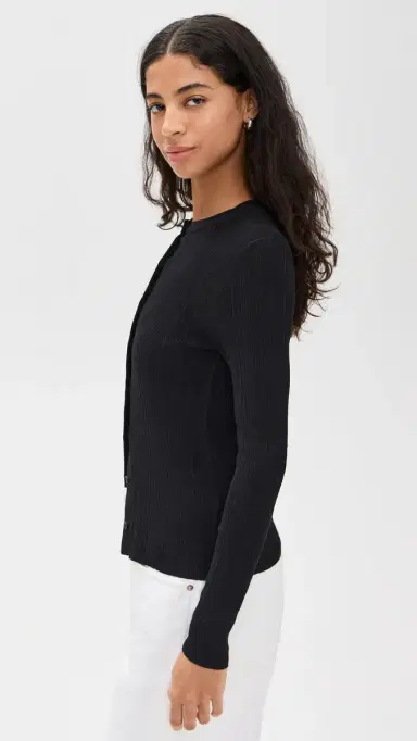 A.L.C. A.L.C. Fisher Cardigan Black | Thumbnail 4 A.L.C. A.L.C. Fisher Cardigan Black | Thumbnail 4