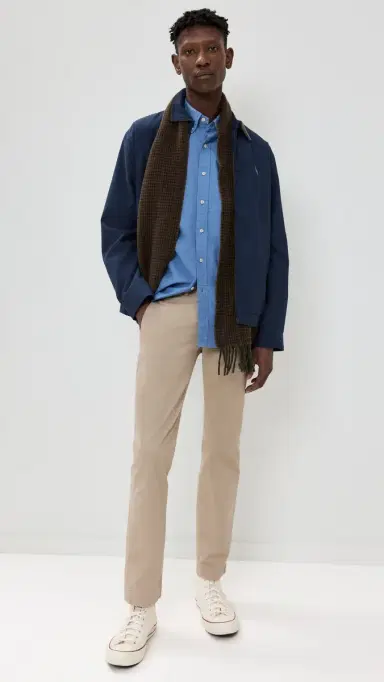 Polo Ralph Lauren Classic Fit Garment Dyed Oxford Shirt Bastille Blue L | Thumbnail 5 Polo Ralph Lauren Classic Fit Garment Dyed Oxford Shirt Bastille Blue L | Thumbnail 5