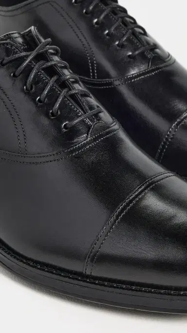 Cole Haan Ledley Grand Cap Toe Oxford Dress Shoes Black / Black | Thumbnail 5 Cole Haan Ledley Grand Cap Toe Oxford Dress Shoes Black / Black | Thumbnail 5