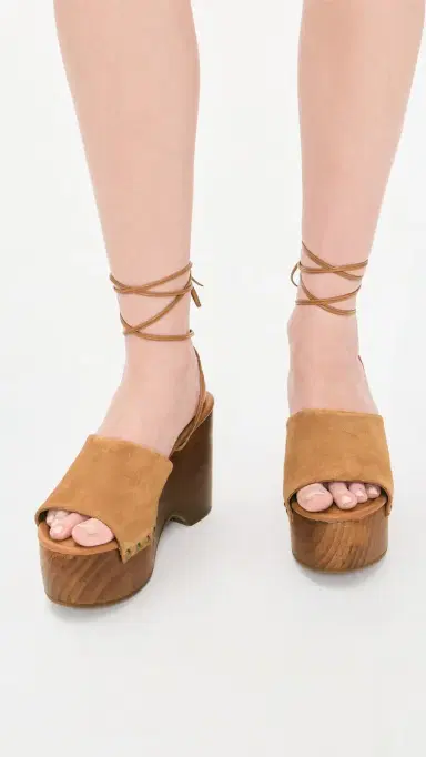 Free People Front Row Wrap Clogs | Thumbnail 3 Free People Front Row Wrap Clogs | Thumbnail 3