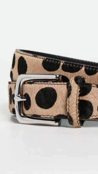 Tibi Classic Pony Hair Leather Belt | Thumbnail 5 Tibi Classic Pony Hair Leather Belt | Thumbnail 5