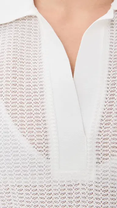 Simkhai Tammie Mini Coverup Dress White | Thumbnail 6 Simkhai Tammie Mini Coverup Dress White | Thumbnail 6