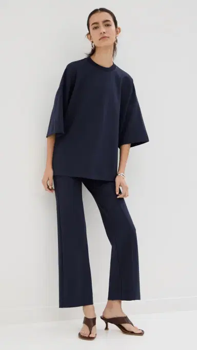 Staud Knack Pants Navy | Thumbnail 5 Staud Knack Pants Navy | Thumbnail 5