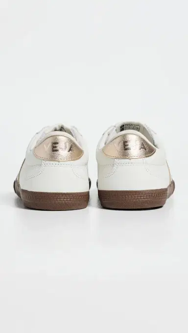 Veja Volley Sneakers White/Platine/Bark | Thumbnail 4 Veja Volley Sneakers White/Platine/Bark | Thumbnail 4