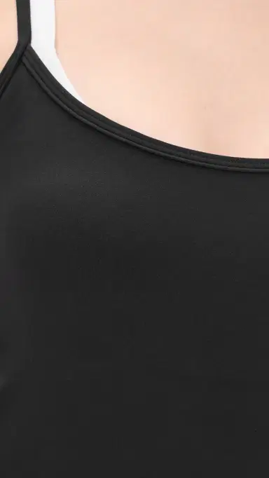 FORM Layered Tank Black w/ White Contrast XS | Thumbnail 6 FORM Layered Tank Black w/ White Contrast XS | Thumbnail 6