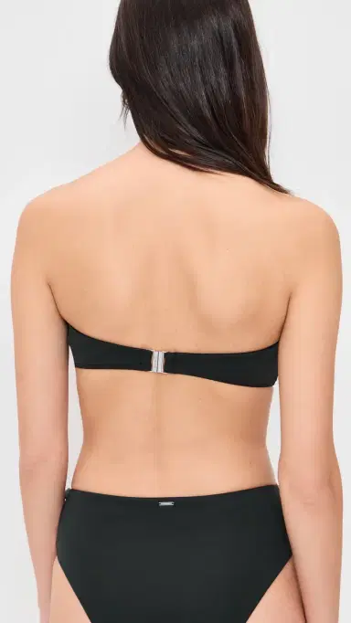 SIMKHAI Nicola Bandeau Bikini Top Black | Thumbnail 3 SIMKHAI Nicola Bandeau Bikini Top Black | Thumbnail 3