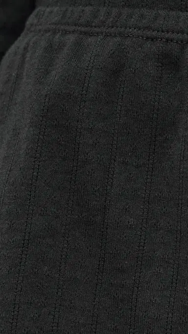 Leset Pointelle Boxer Shorts Black | Thumbnail 6 Leset Pointelle Boxer Shorts Black | Thumbnail 6