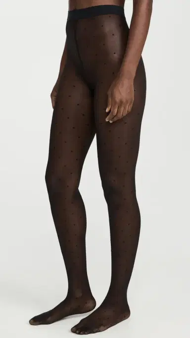 FALKE Dot Tights 3009/Black L | Thumbnail 2 FALKE Dot Tights 3009/Black L | Thumbnail 2