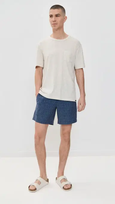Fair Harbor The Bayberry wim Trunks 7 Navy hibori | Thumbnail 5 Fair Harbor The Bayberry wim Trunks 7 Navy hibori | Thumbnail 5